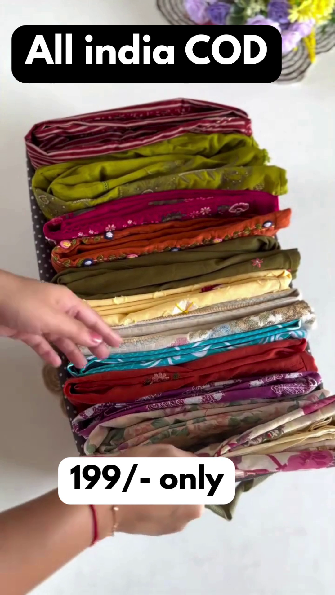 🌸 Floral Cotton Kurti – Everyday Comfort with Ethnic Charm 🌸