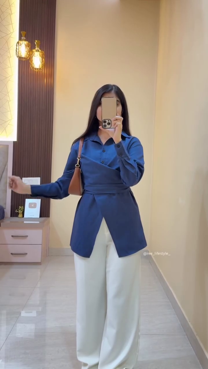 ✨ Chic Striped Tie-Up Shirt – Everyday Elegance Redefined ✨