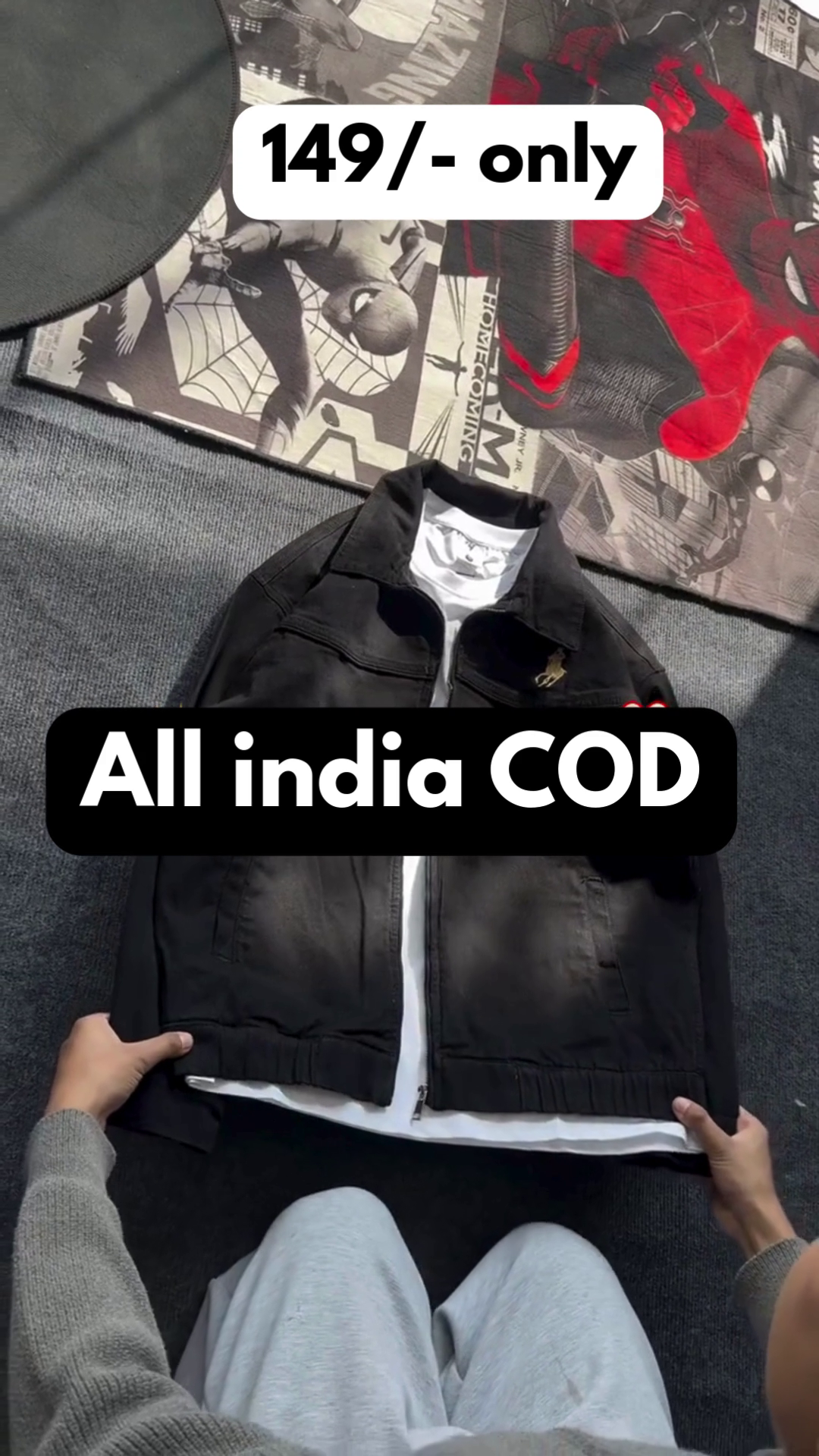 🔥 Everyday Streetwear Combo Set – Jacket + Joggers  🔥