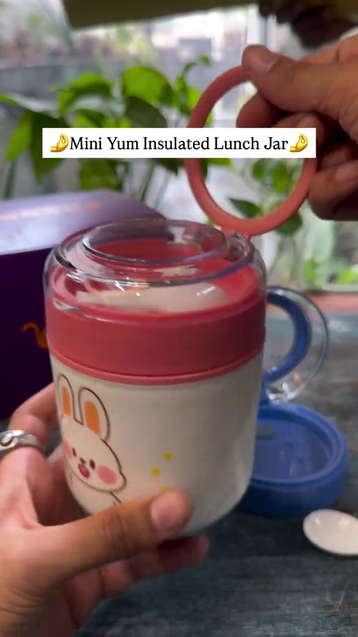🍱✨ Mini Yum Insulated Lunch Jar – Cute, Compact & Super Practical! ✨🍱