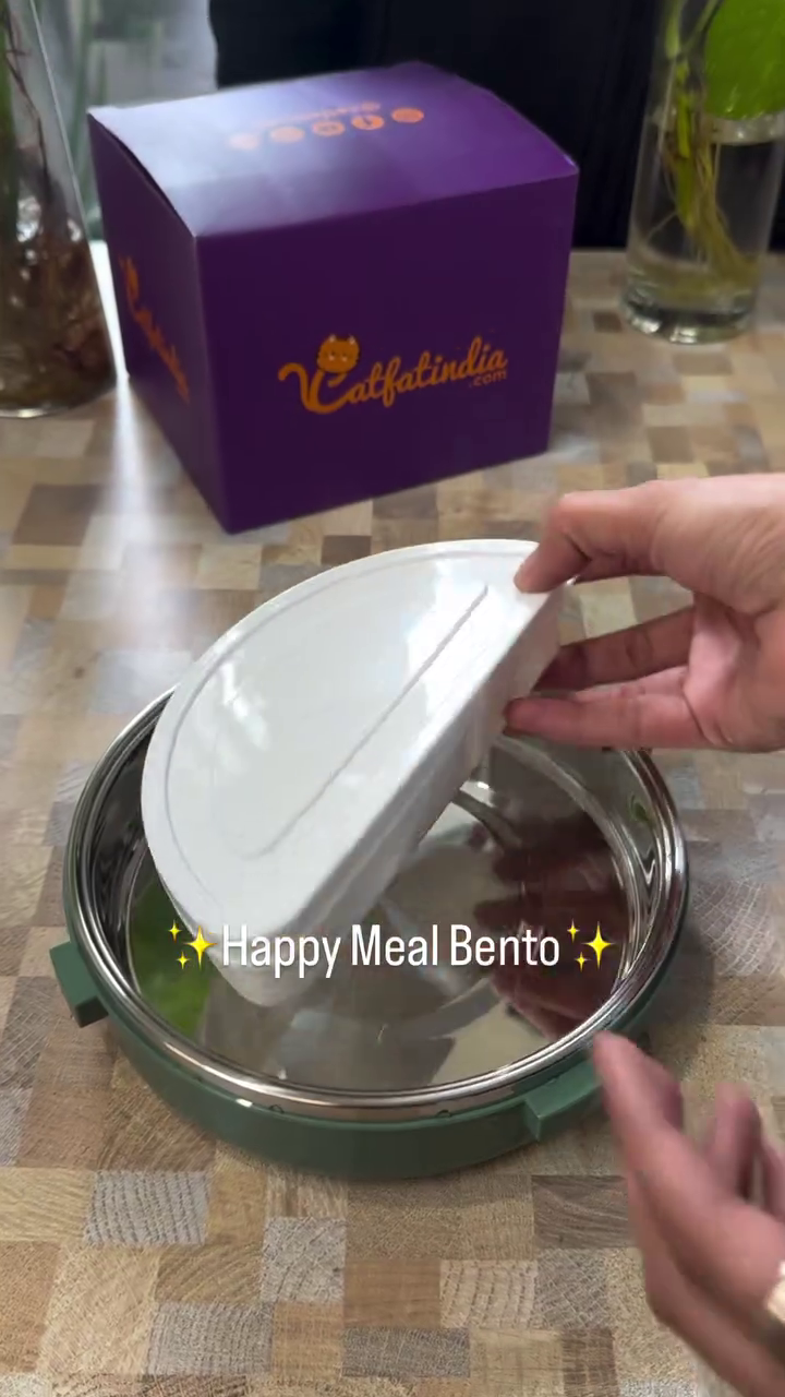 🍱✨ Happy Meal Bento – Smile Life Lunch Box ✨🍱