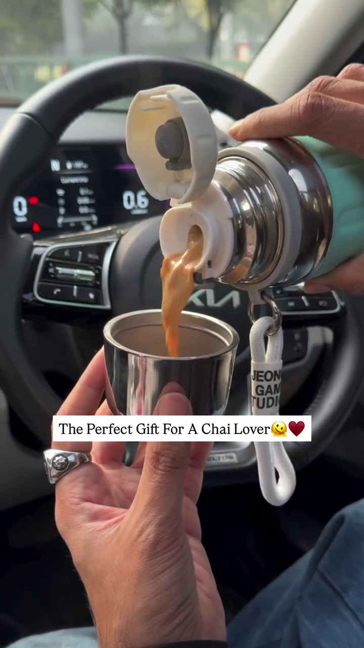 ☕💚 Chai Buddy Insulated Flask – The Perfect Gift for Chai Lovers 💚☕