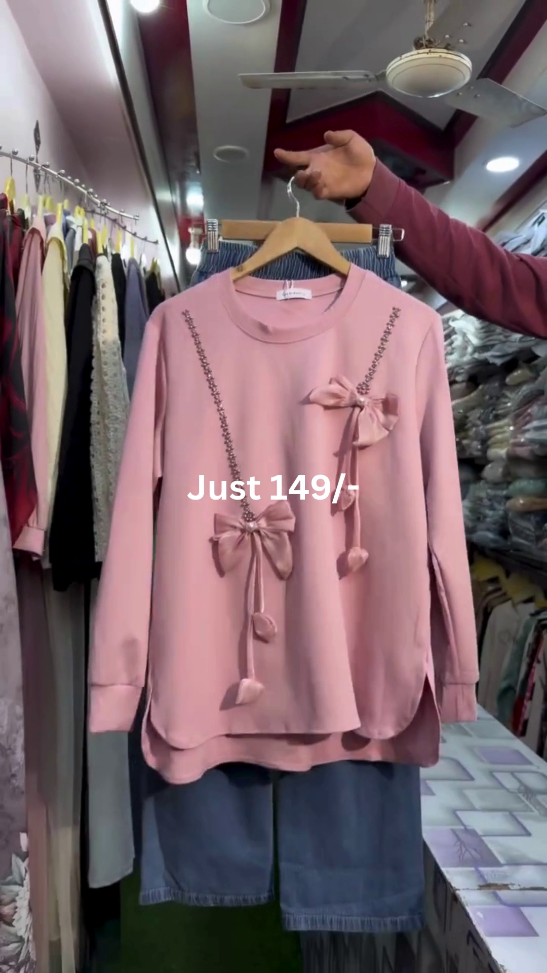 Women’s Bow Detail Top