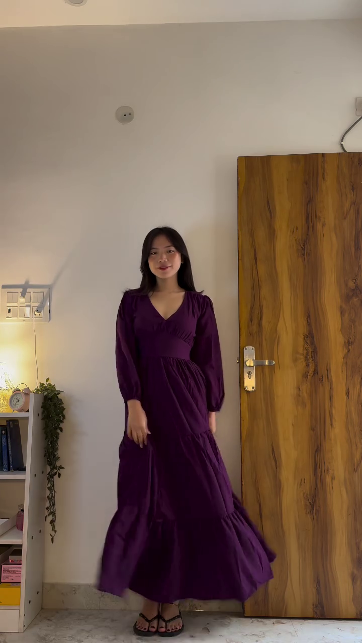 Maroon Sleeveless Flared Maxi Dress