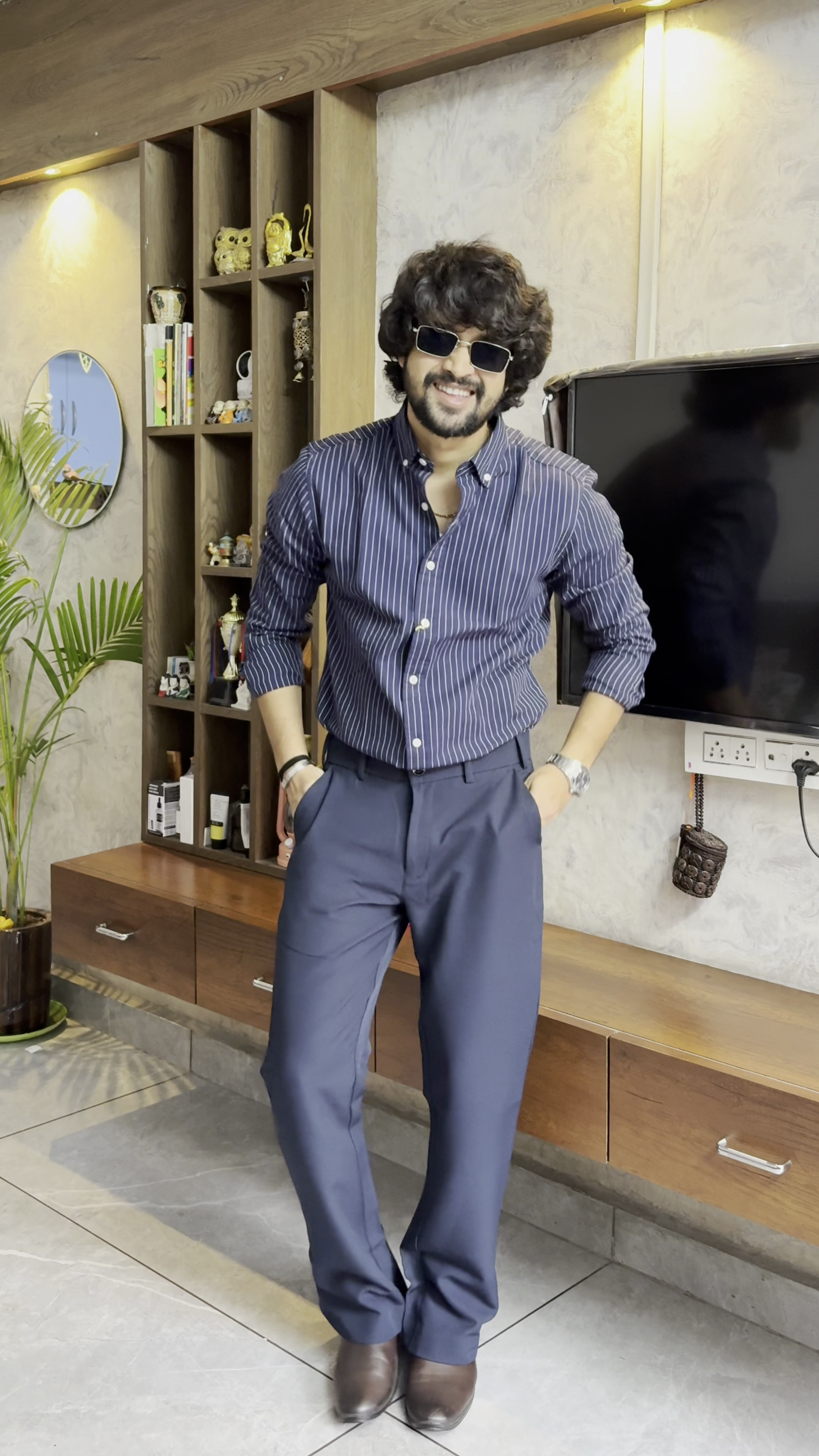 Men’s Premium Black Formal Trousers