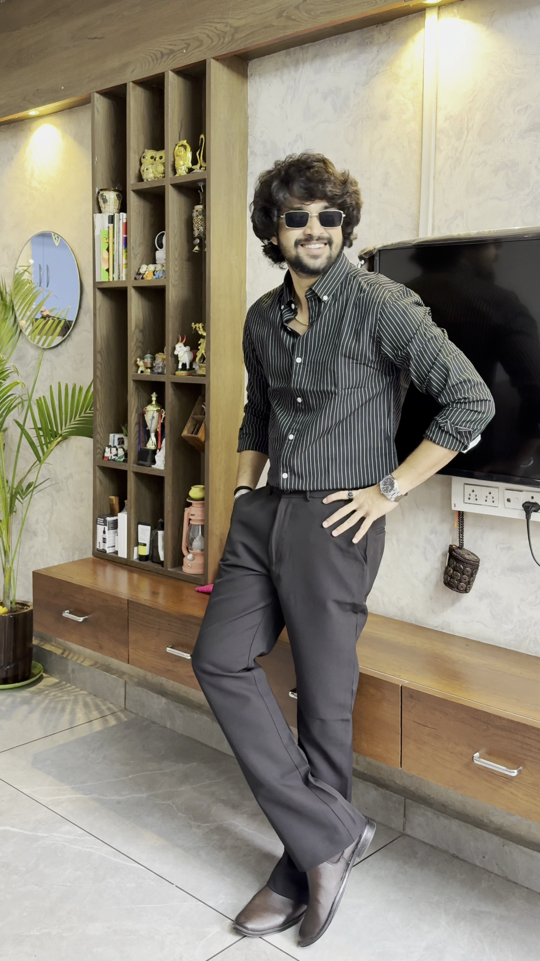 Men’s Premium Black Formal Trousers