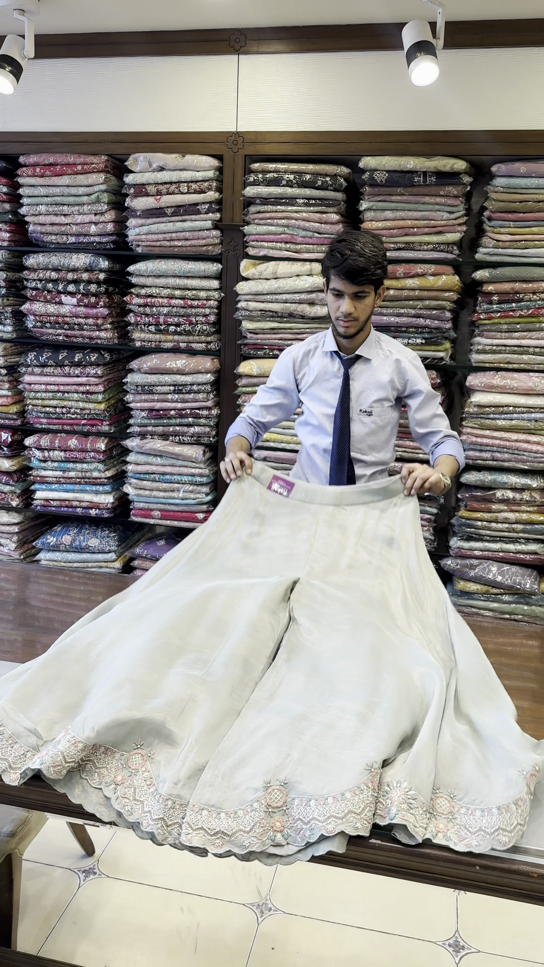 Pastel Embroidered Sharara Set