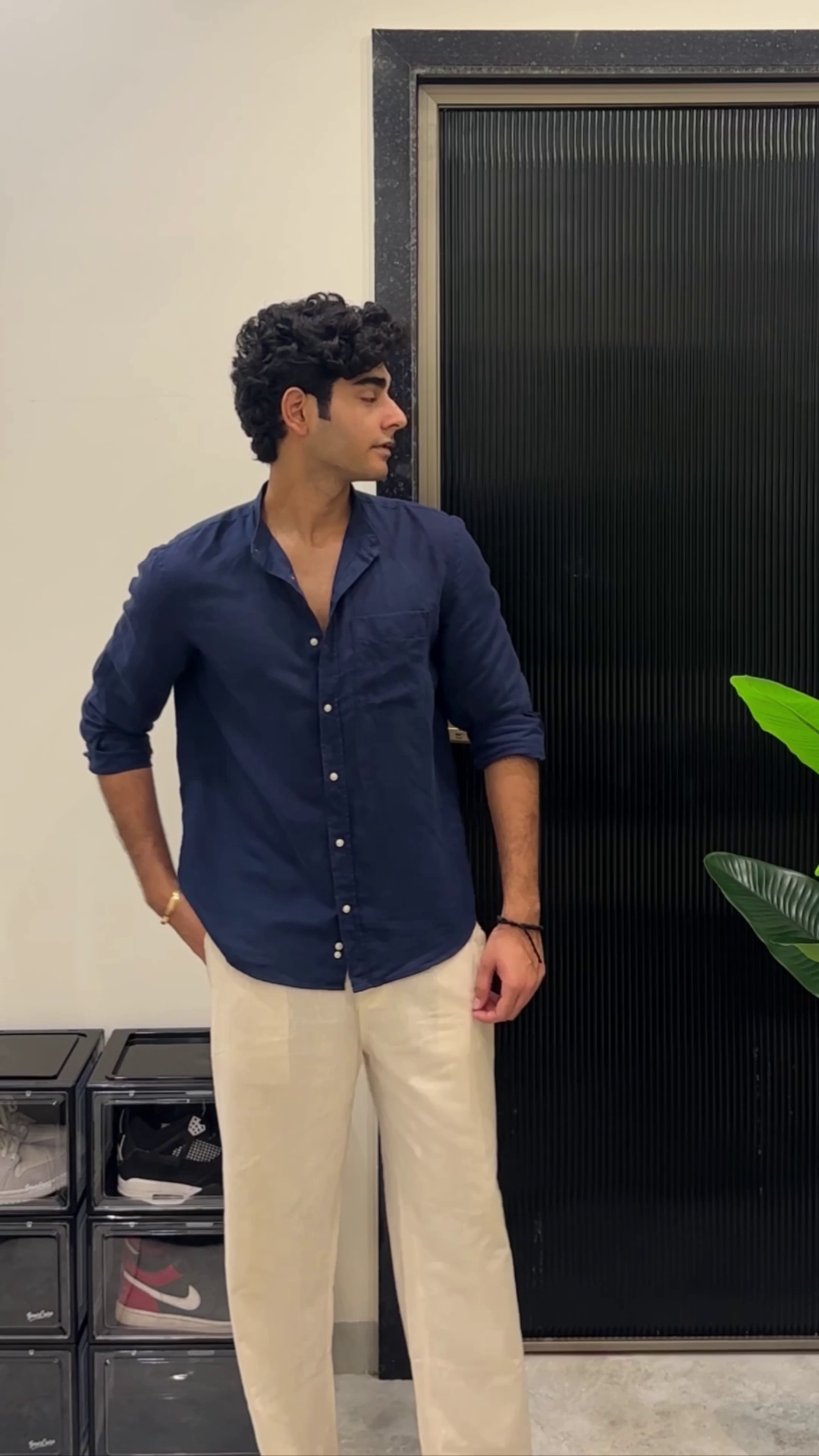 Light Blue Linen Shirt