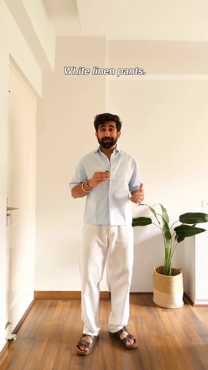 Comfort Fit Beige Baggy Pants for Modern Street Style