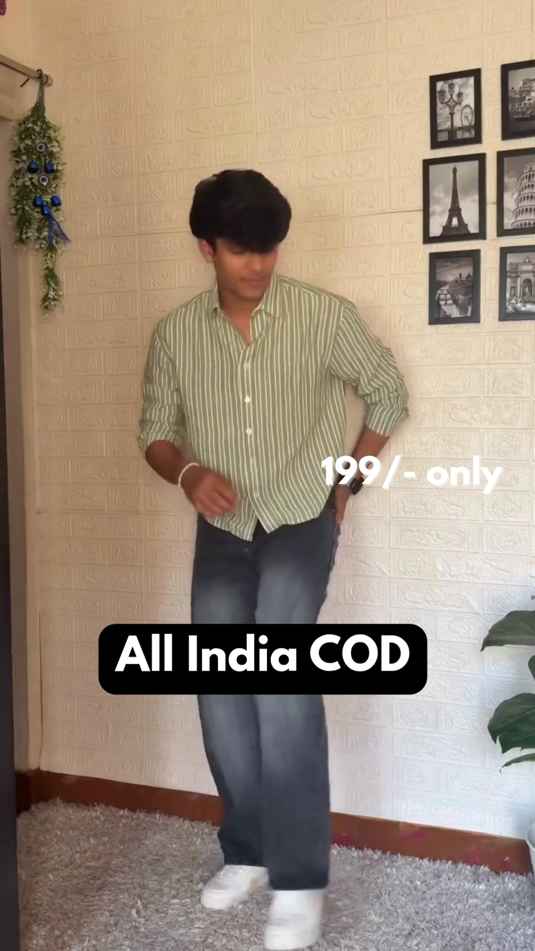 Trendy Striped Casual Shirt for Everyday Style