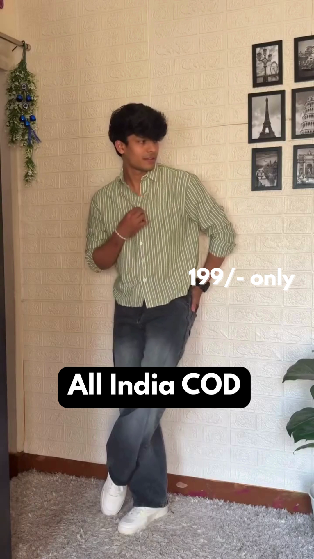 Trendy Striped Casual Shirt for Everyday Style