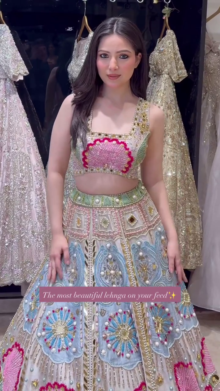 Embroidered Designer Lehenga