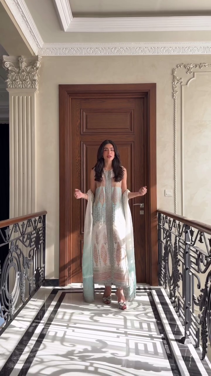 Stylish Magenta Kurta with Sharara Set