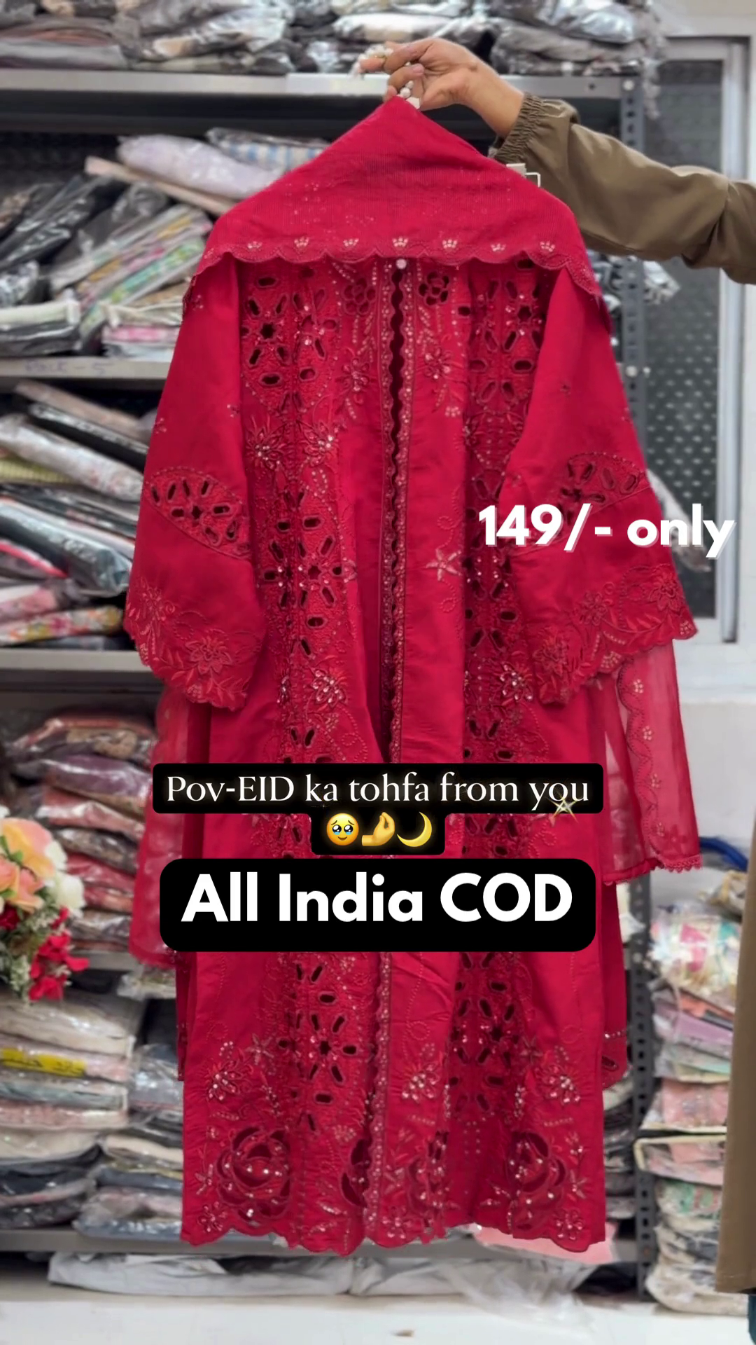 Elegant Cream Embroidered Straight Kurti for Women